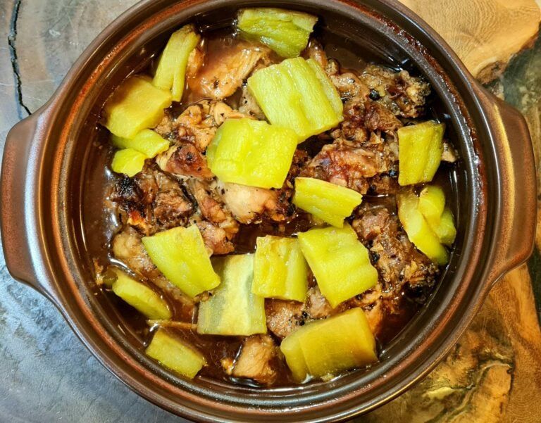 Black Bean Pork Ribs With Bitter Gourd