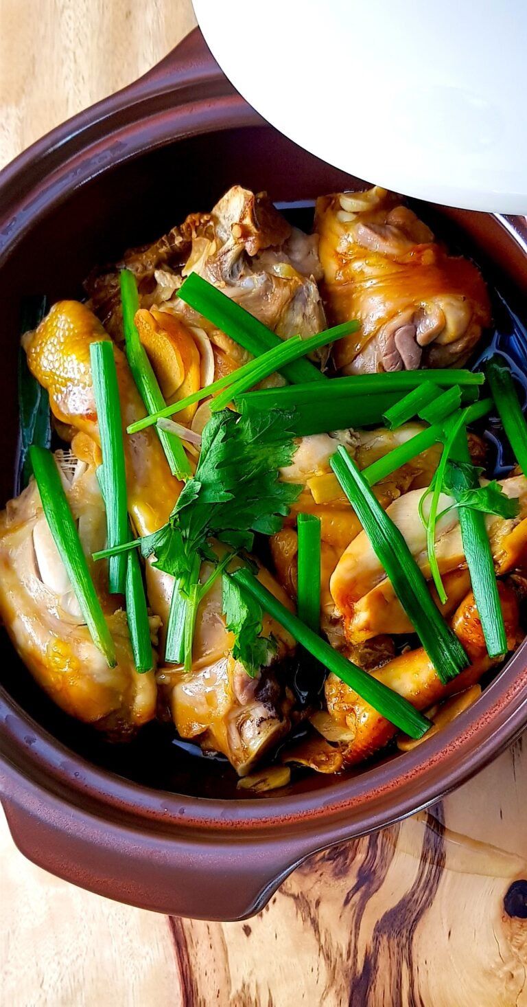 Soya Sauce Kampung Chicken