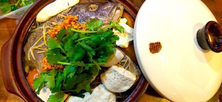 Teo Chew Style Steam Fish (海底鸡 Blotched Fish)