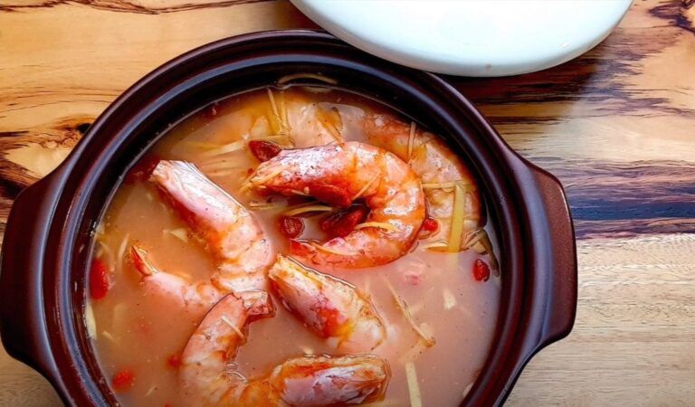 Drunken Sea Prawns