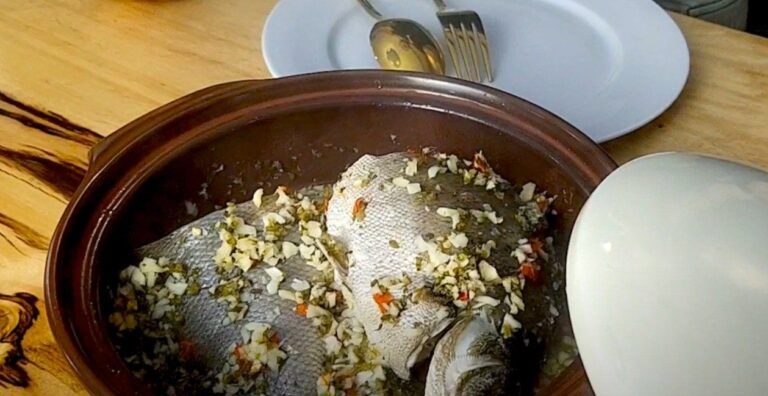 Thai Style Steamed Fish
